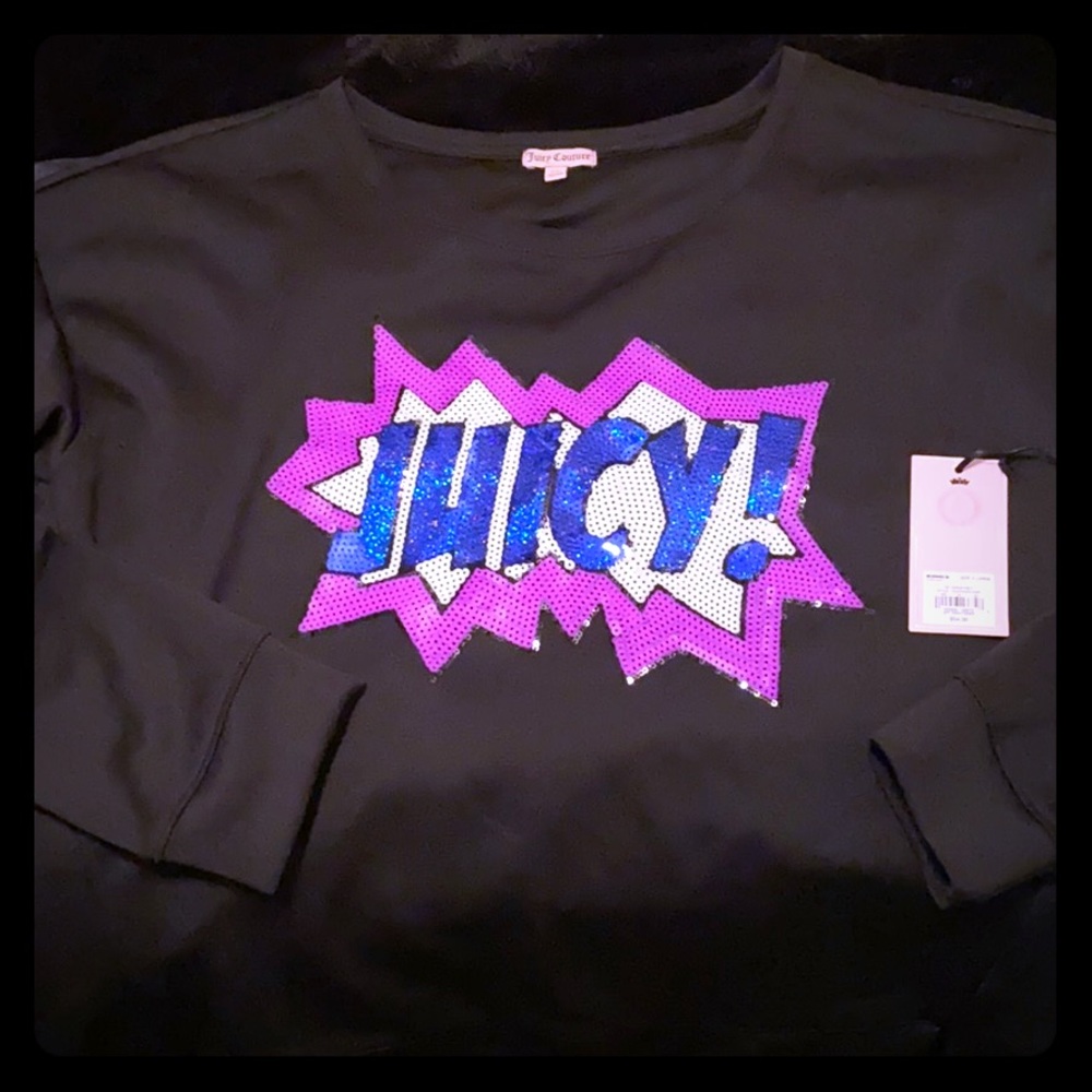Juicy Couture Sequined Sweatshirt